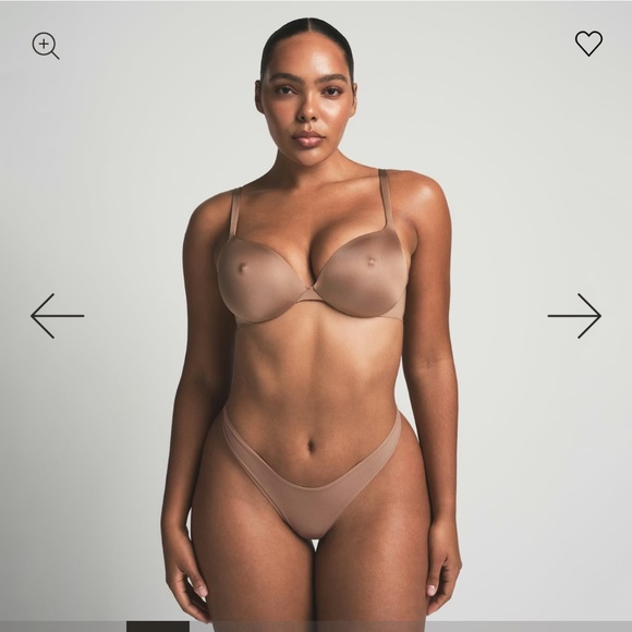 Skims NWT Ultimate Nipple Push-Up Bra 32/C - Picture 4 of 11